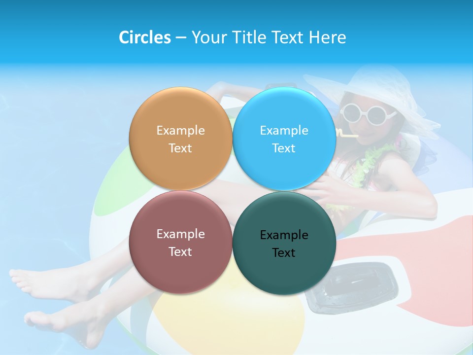 Summer Coastline Fjord PowerPoint Template