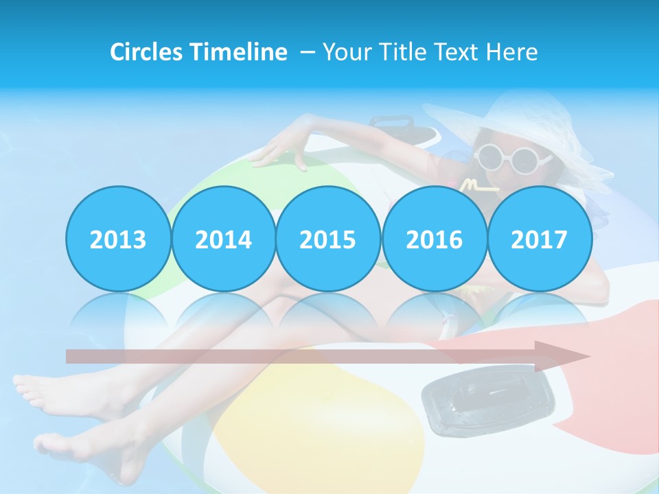 Summer Coastline Fjord PowerPoint Template