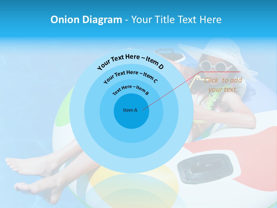 Summer Coastline Fjord PowerPoint Template