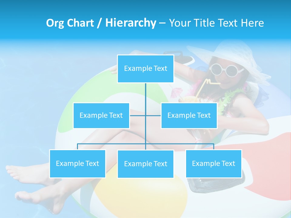 Summer Coastline Fjord PowerPoint Template