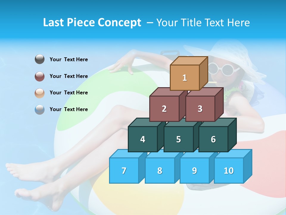 Summer Coastline Fjord PowerPoint Template