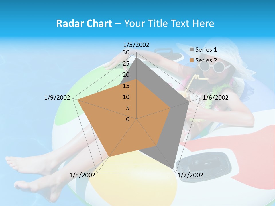 Summer Coastline Fjord PowerPoint Template