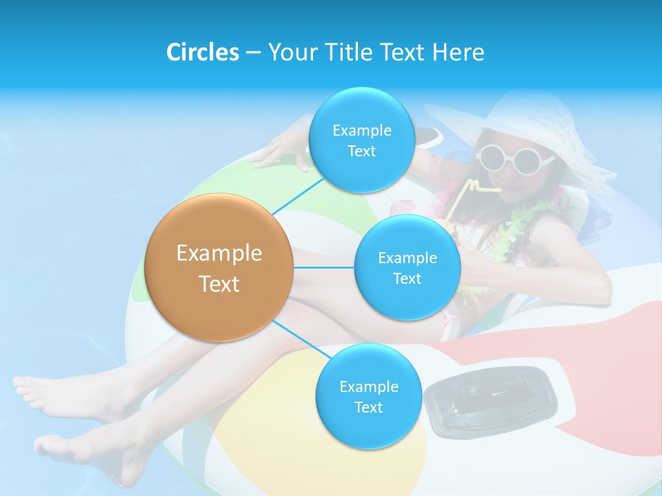 Summer Coastline Fjord PowerPoint Template