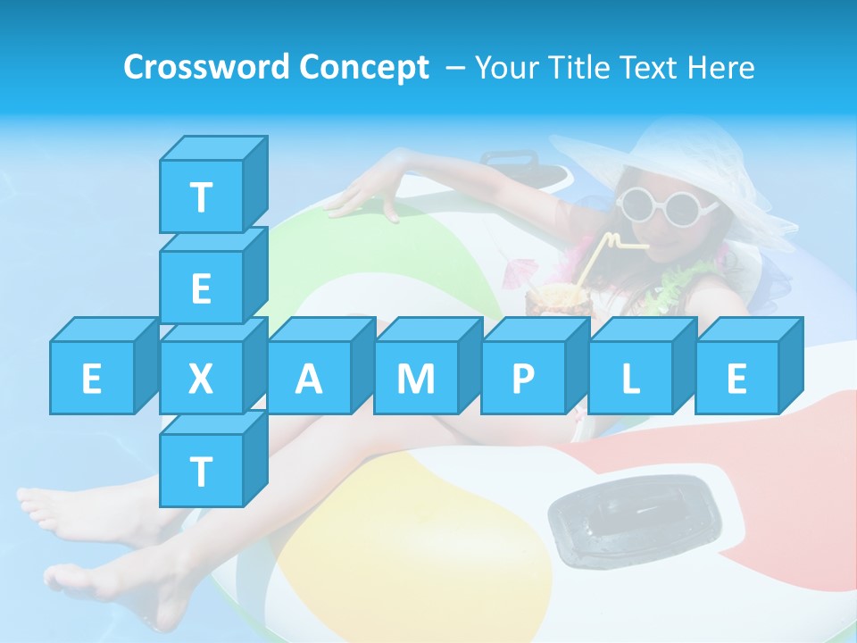 Summer Coastline Fjord PowerPoint Template