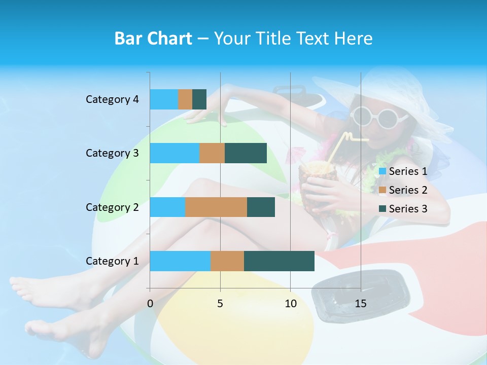 Summer Coastline Fjord PowerPoint Template