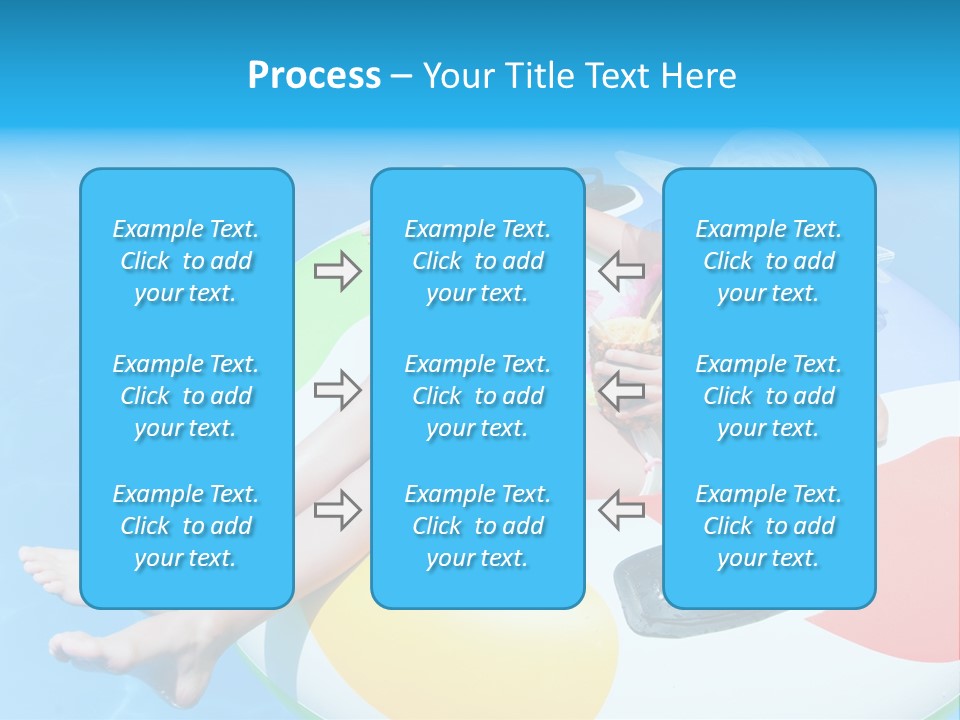 Summer Coastline Fjord PowerPoint Template