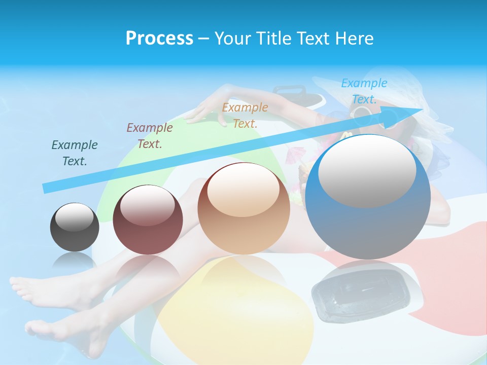 Summer Coastline Fjord PowerPoint Template