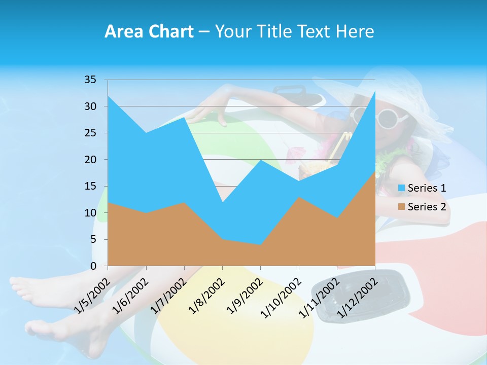 Summer Coastline Fjord PowerPoint Template