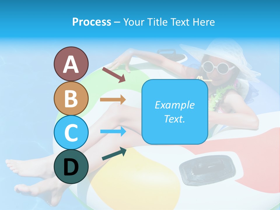Summer Coastline Fjord PowerPoint Template