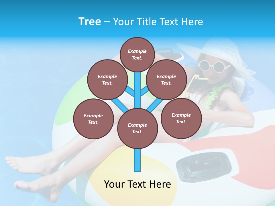 Summer Coastline Fjord PowerPoint Template