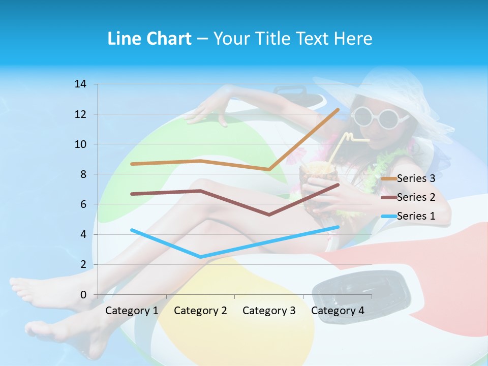 Summer Coastline Fjord PowerPoint Template