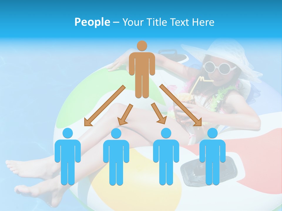 Summer Coastline Fjord PowerPoint Template