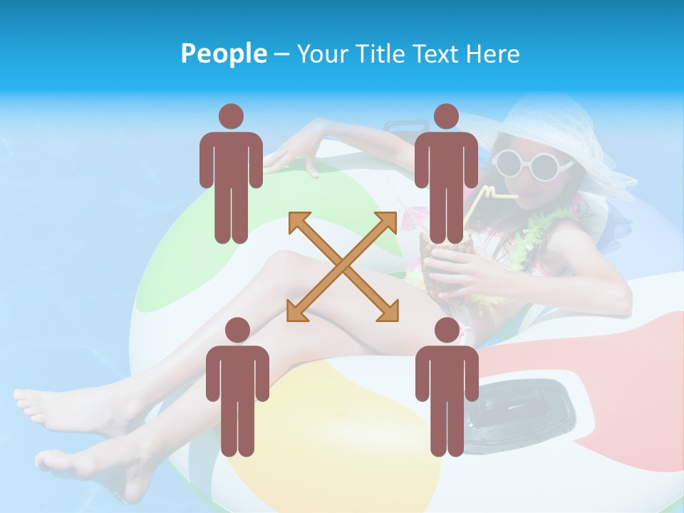 Summer Coastline Fjord PowerPoint Template