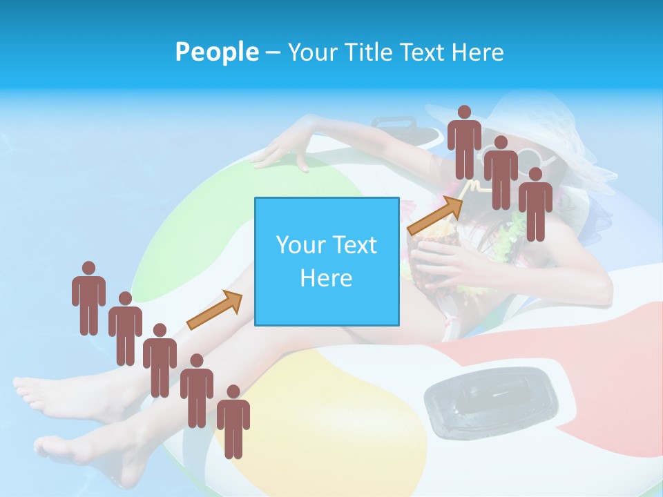 Summer Coastline Fjord PowerPoint Template