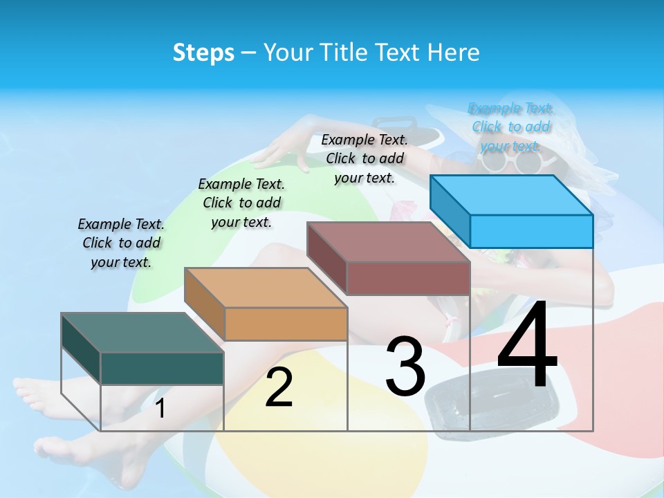 Summer Coastline Fjord PowerPoint Template