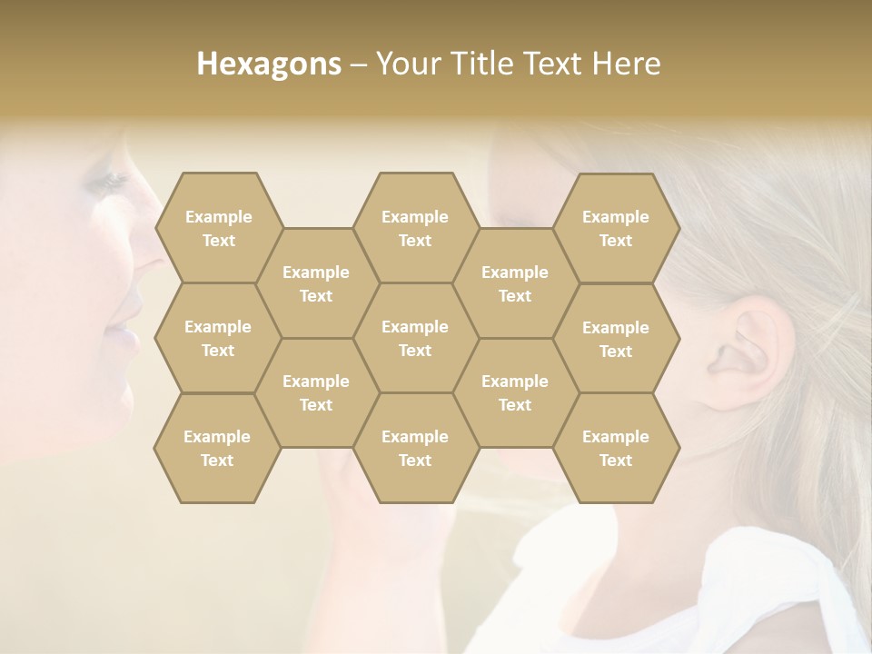 Blonde Spread Light PowerPoint Template