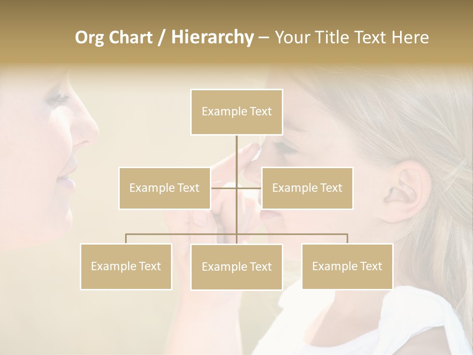 Blonde Spread Light PowerPoint Template