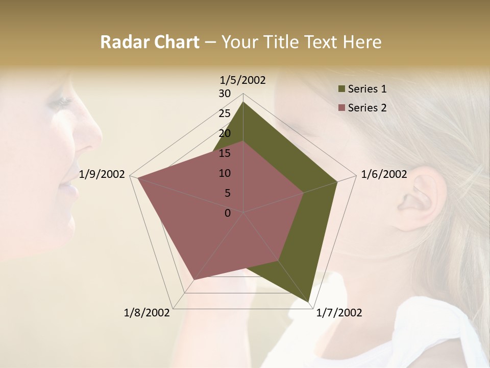 Blonde Spread Light PowerPoint Template