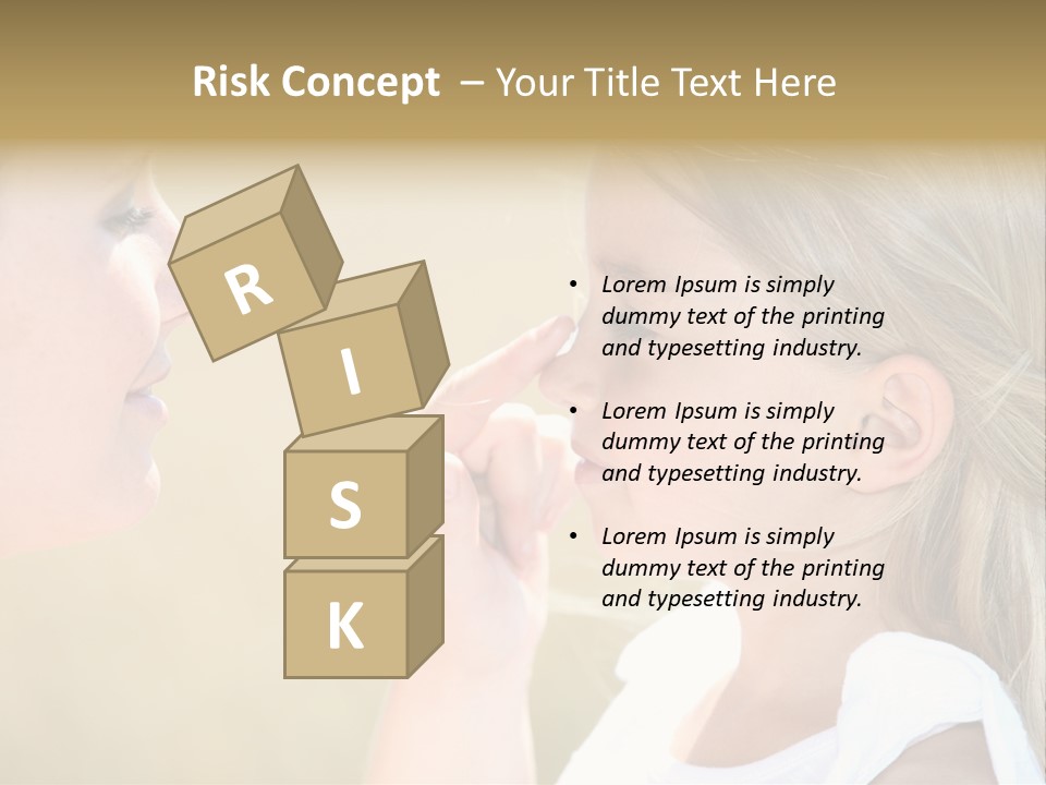 Blonde Spread Light PowerPoint Template