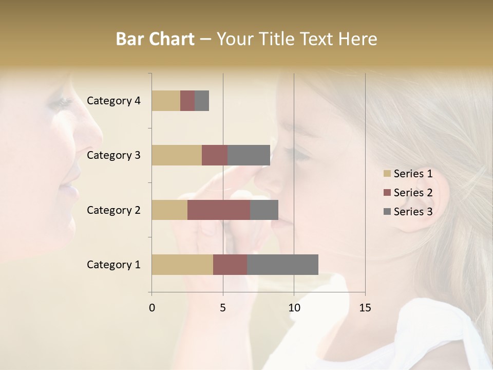 Blonde Spread Light PowerPoint Template