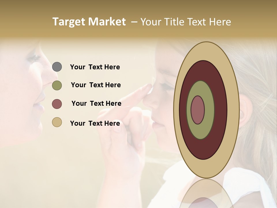 Blonde Spread Light PowerPoint Template