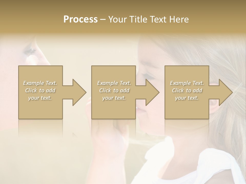Blonde Spread Light PowerPoint Template