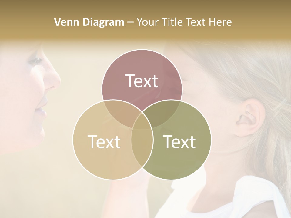 Blonde Spread Light PowerPoint Template