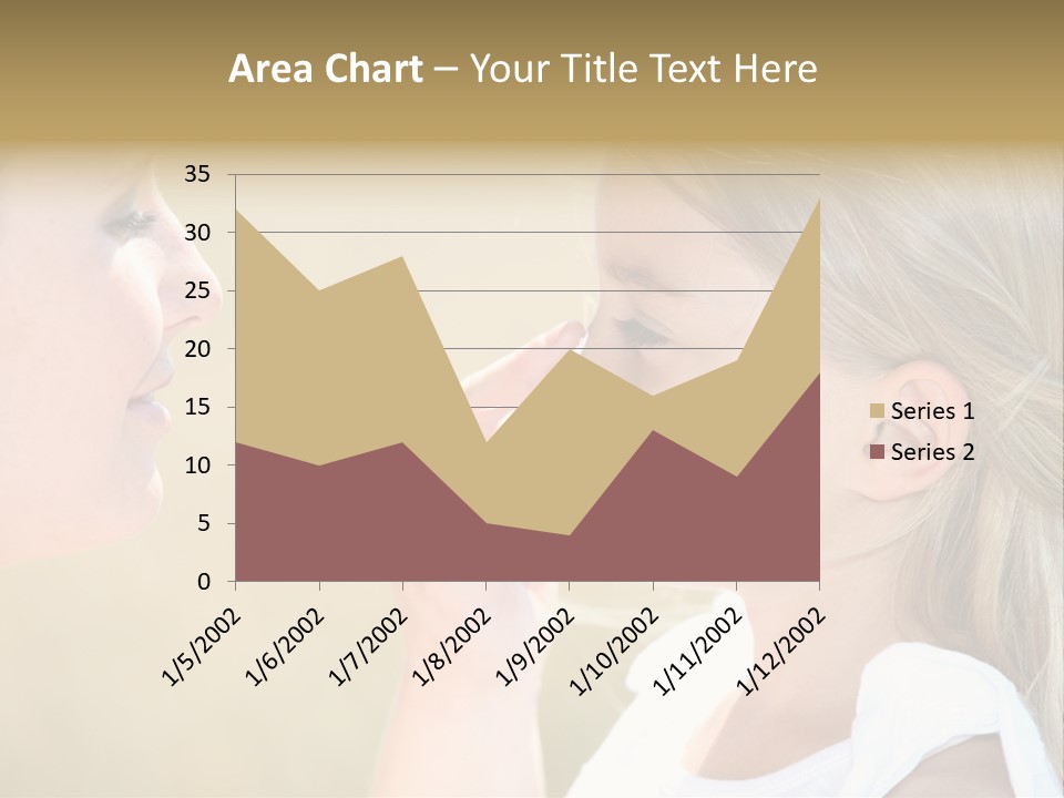 Blonde Spread Light PowerPoint Template