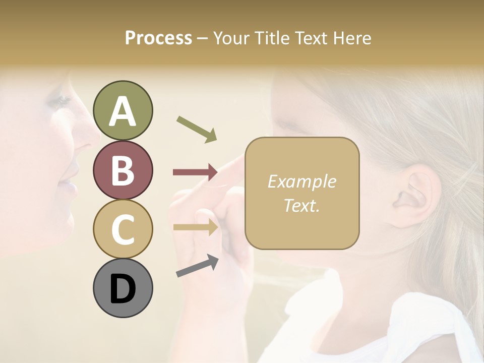 Blonde Spread Light PowerPoint Template