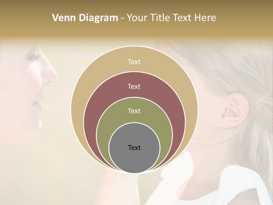 Blonde Spread Light PowerPoint Template