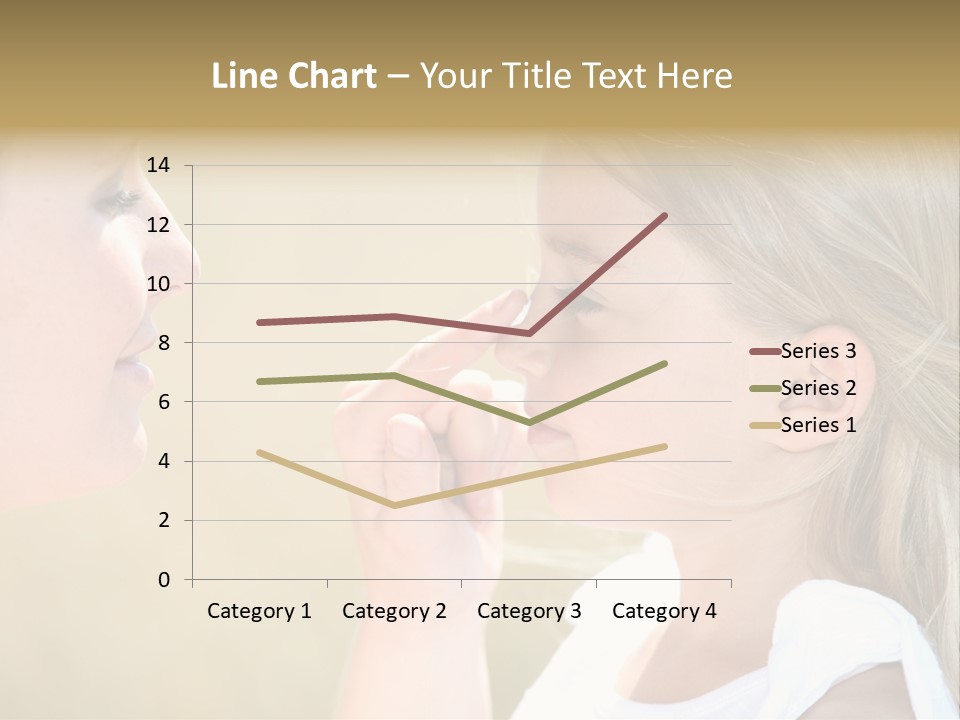 Blonde Spread Light PowerPoint Template