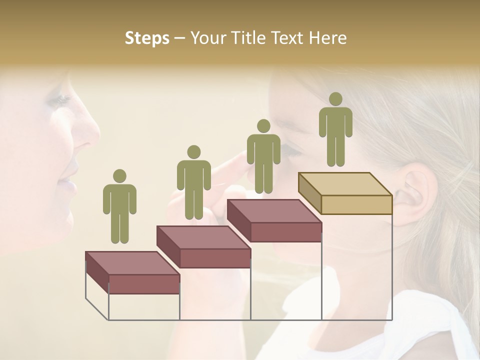 Blonde Spread Light PowerPoint Template