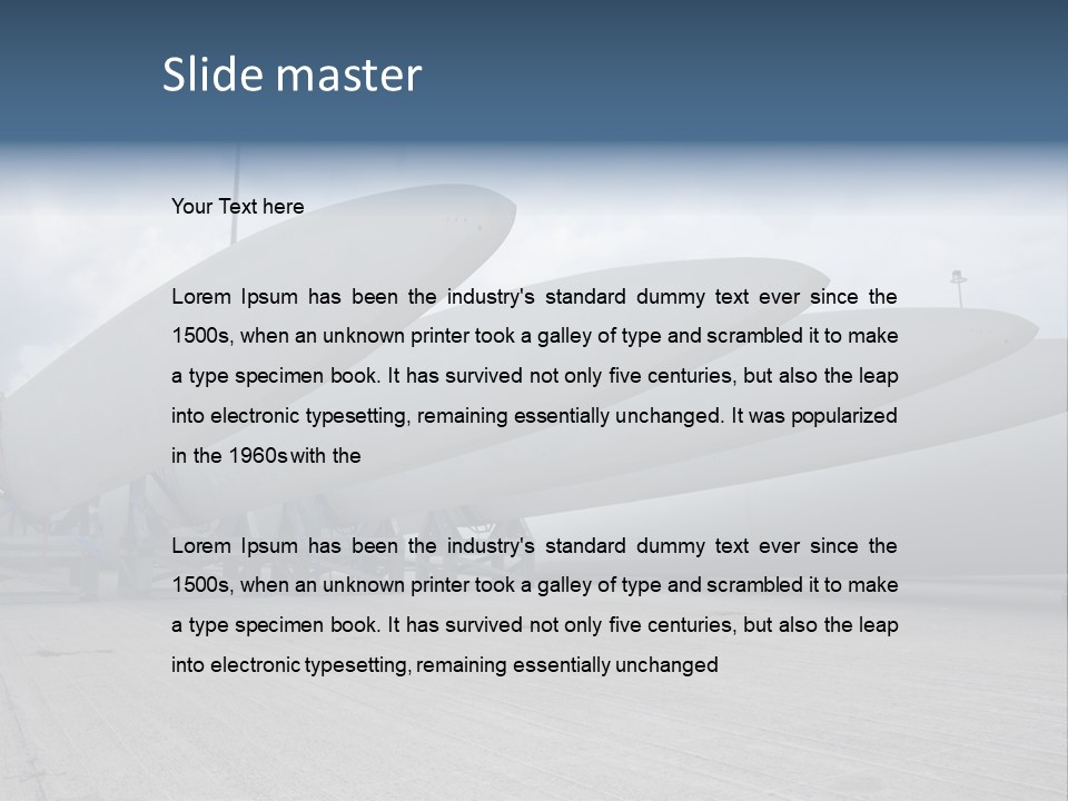 Grandfather Senior Affectionate PowerPoint Template