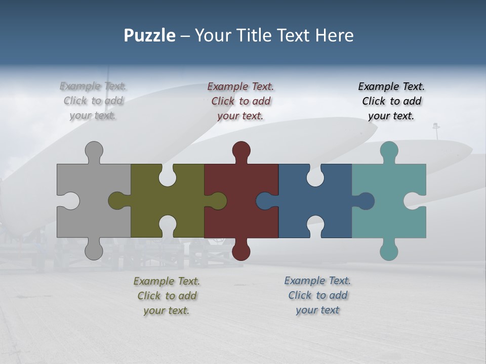 Grandfather Senior Affectionate PowerPoint Template