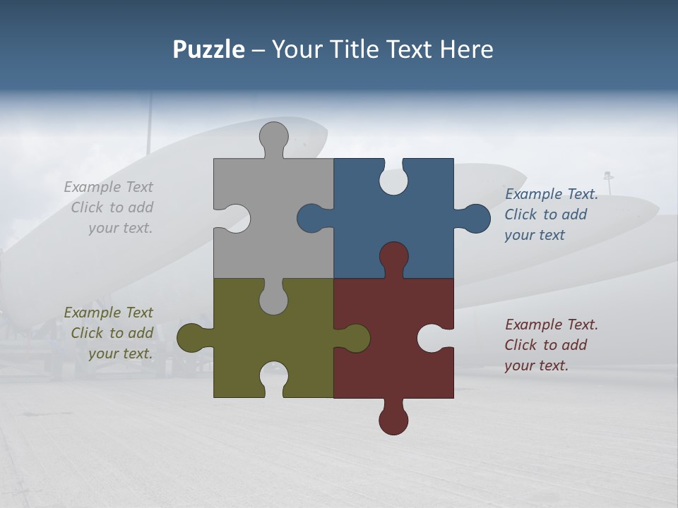 Grandfather Senior Affectionate PowerPoint Template