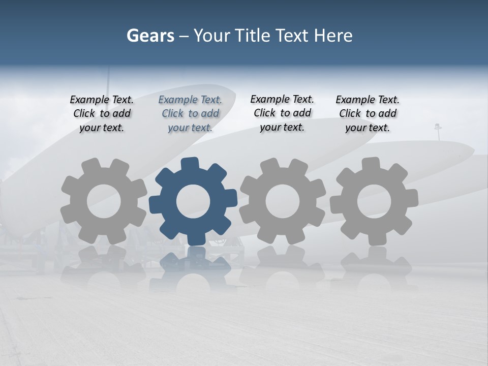 Grandfather Senior Affectionate PowerPoint Template