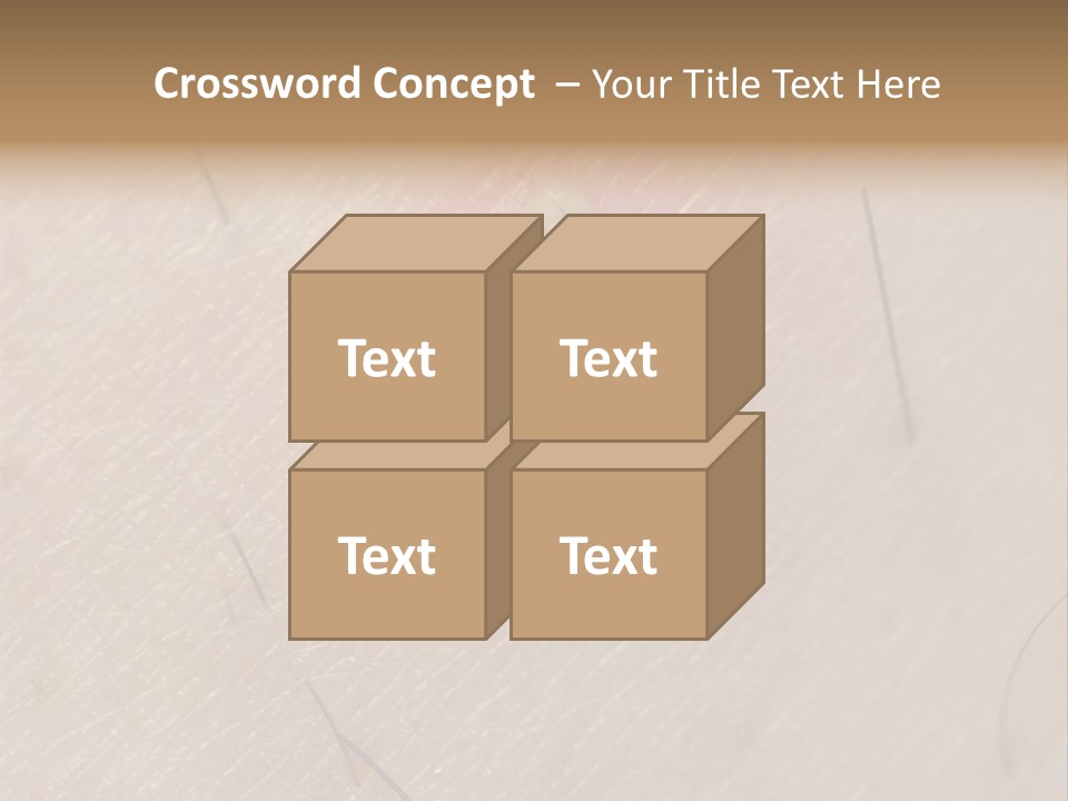 Excrescence Teenage Closeup PowerPoint Template