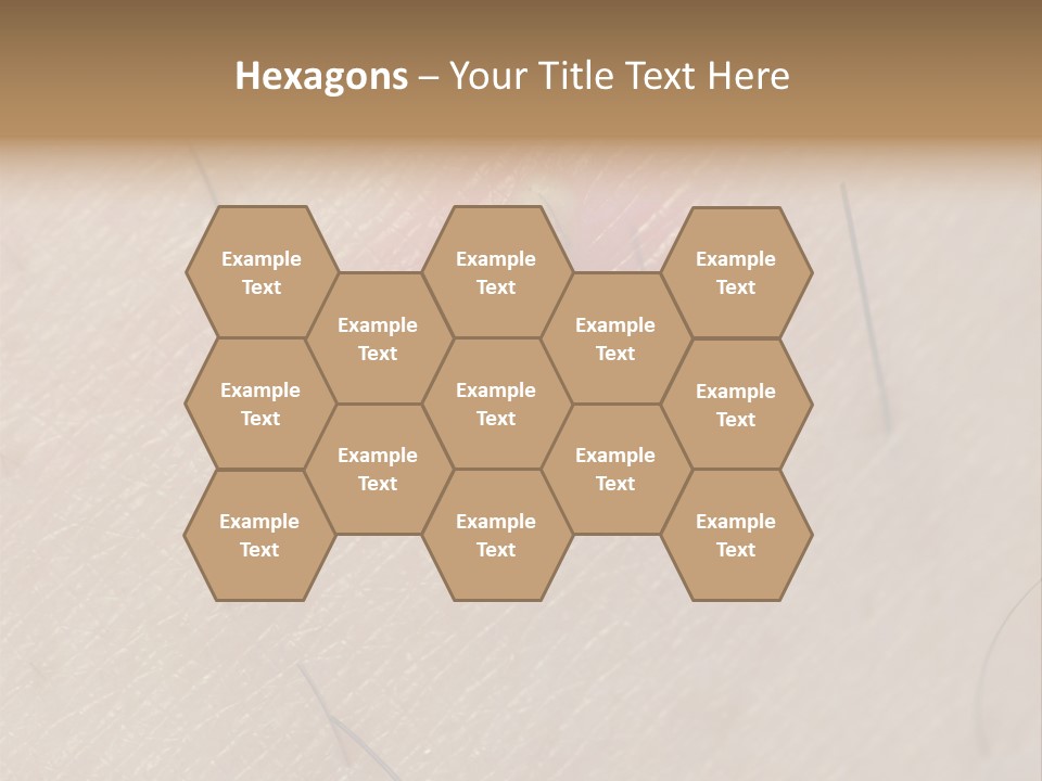 Excrescence Teenage Closeup PowerPoint Template