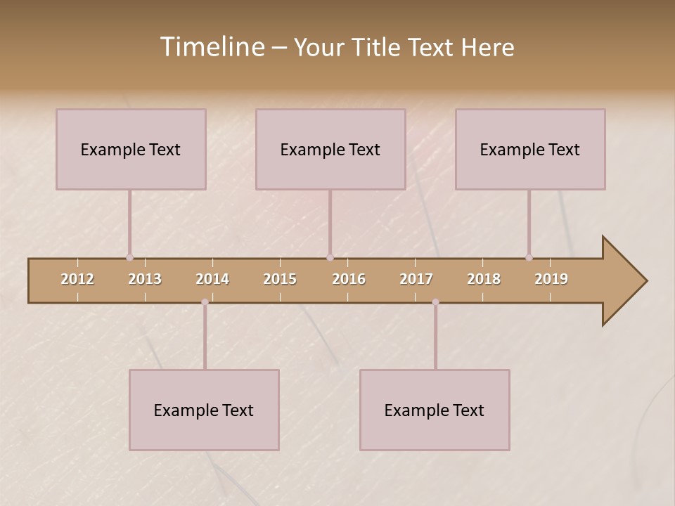 Excrescence Teenage Closeup PowerPoint Template