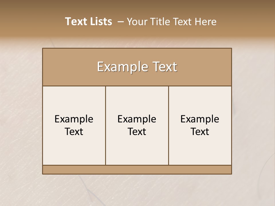 Excrescence Teenage Closeup PowerPoint Template