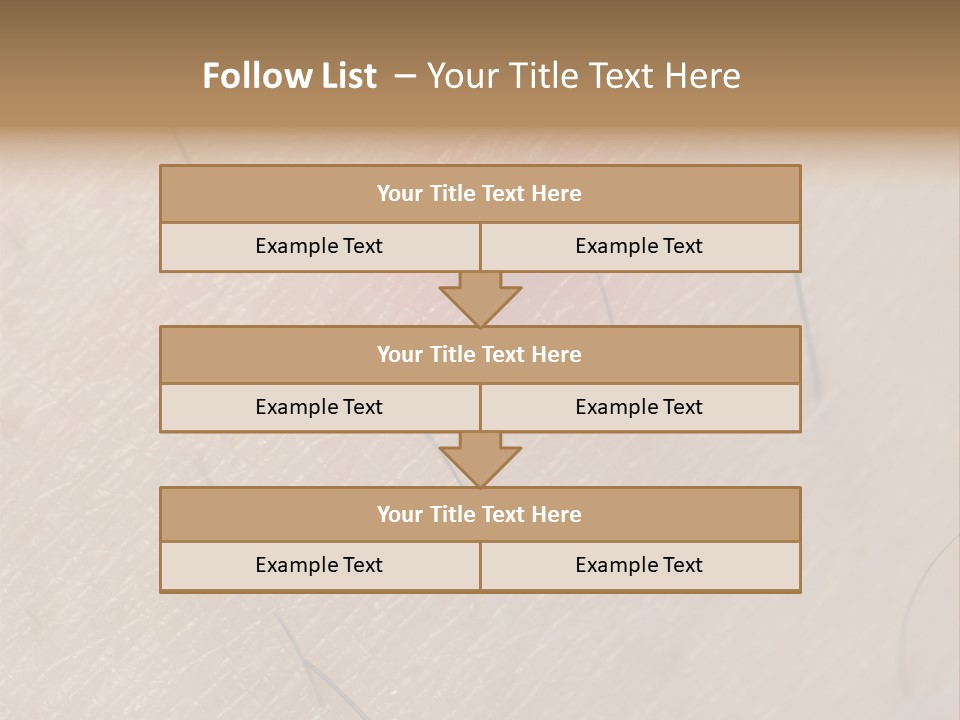 Excrescence Teenage Closeup PowerPoint Template