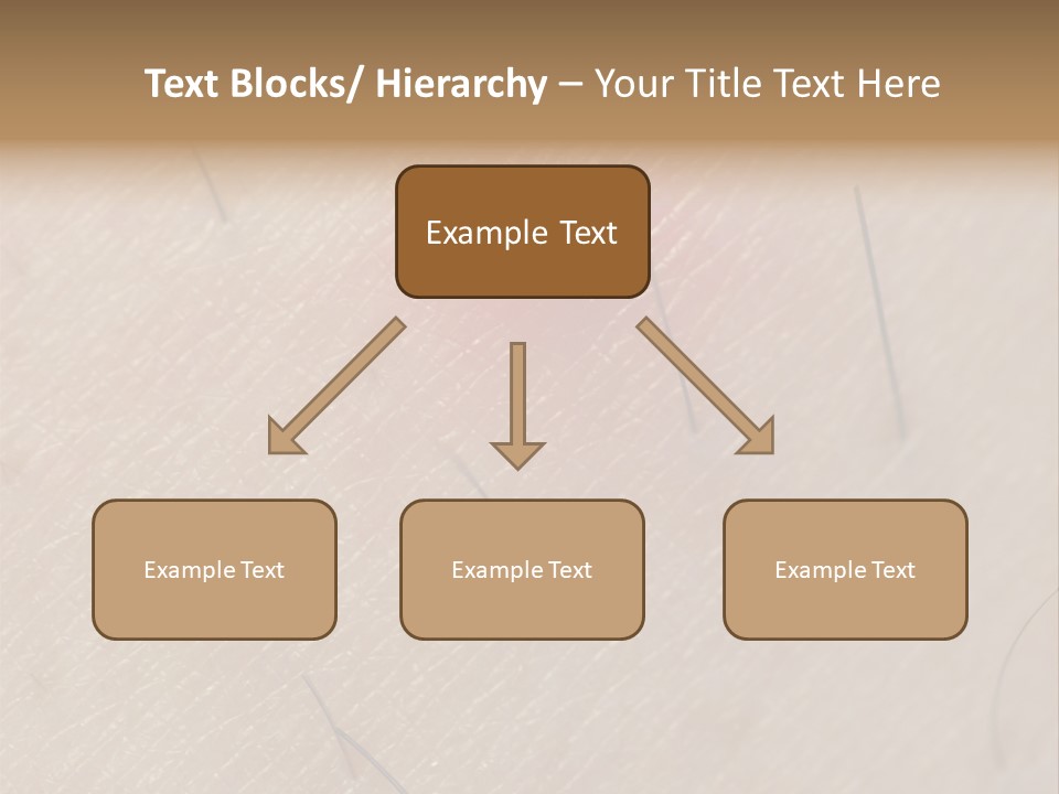 Excrescence Teenage Closeup PowerPoint Template