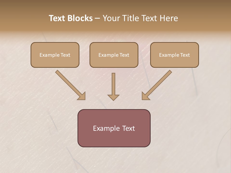 Excrescence Teenage Closeup PowerPoint Template