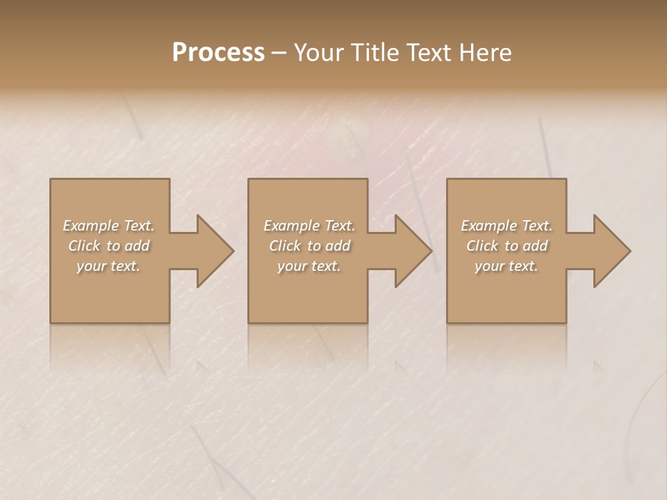 Excrescence Teenage Closeup PowerPoint Template