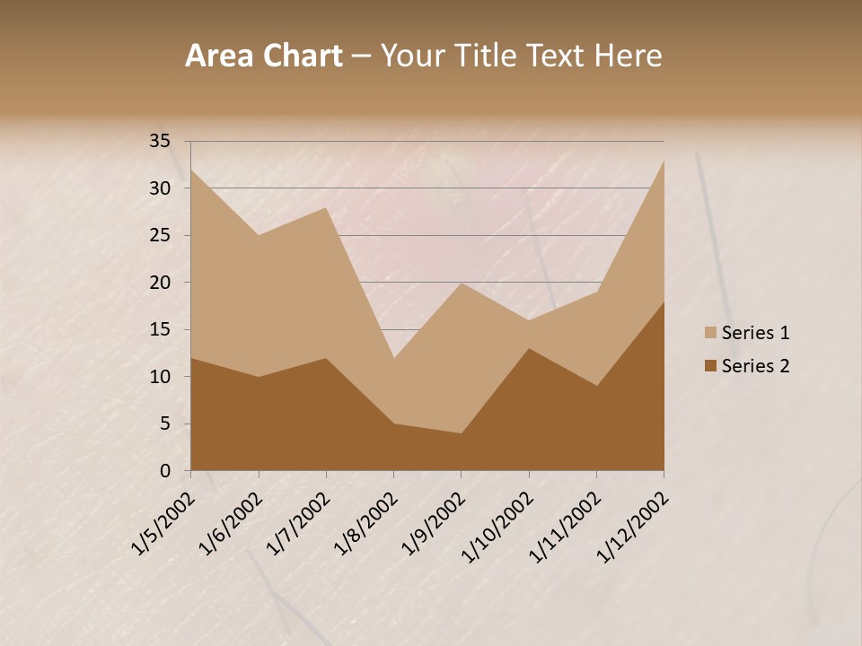 Excrescence Teenage Closeup PowerPoint Template