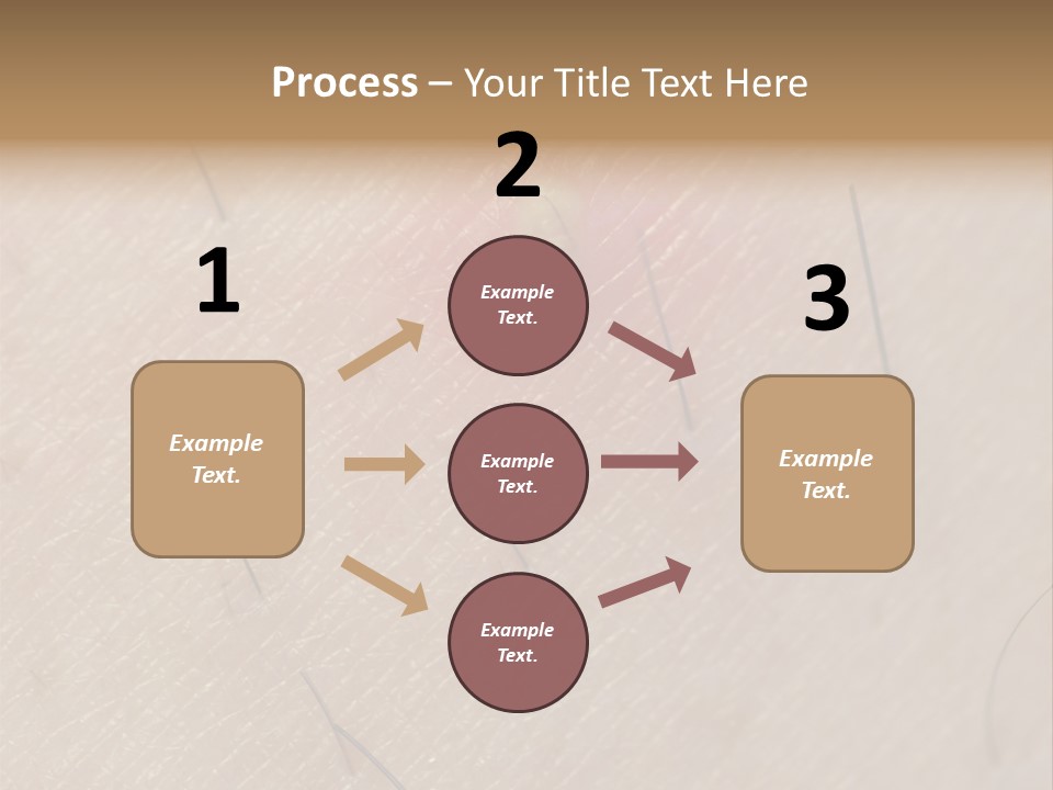 Excrescence Teenage Closeup PowerPoint Template