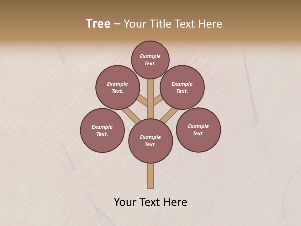 Excrescence Teenage Closeup PowerPoint Template