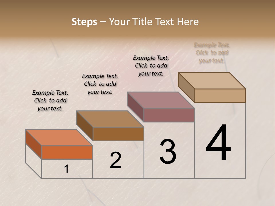Excrescence Teenage Closeup PowerPoint Template