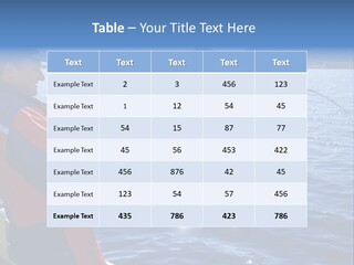 A Man Fishing On A Boat In The Water PowerPoint Template