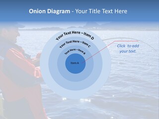 A Man Fishing On A Boat In The Water PowerPoint Template